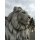 XXXL Löwe Löwen Tierfigur Torwächter Türwächter Steinfigur Steinskulptur Garten von vorne rechts schauend