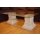 Couchtisch Wohnzimmertisch Glastisch Versa Serie Säulentisch Medusa 128cmx70cm