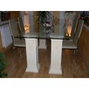 Esstisch Tafeltisch Schreibtisch Glastisch Esszimmertisch Küchentisch Säulen