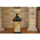 Antike Designer Stehlampe Marmorlampe Versa Serie Marmor H: 145cm