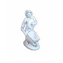 Gartenfigur Steinfigur Pflanzschale Pflanzkübel Kinderfiguren Dekofigur Figur