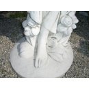 Frauenskulpture Wasserfontäne Stein Skulptur Pflanzenschalen Blumenschale Statue