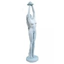 Nackte Griechische Steinfigur Brunnenfigur Gartenfigur Skulptur Teichfont&auml;ne