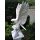 Adler mit Standsäule Greifvogel Falke Steinadler Weiß - Grau Höhe: 173cm