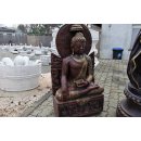Sitzender Thai Buddha Gottheit Statue Gartenfigur Feng...
