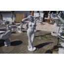 Nackte Frauenfigur Skulptur Gartenfigur Griechische G&ouml;ttin Steinfigur H&ouml;he: 150cm