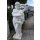 Frauenfigur Skulptur Gartenfigur Griechische Steinfigur Höhe: 160cm Weiß Grau