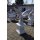 Adler mit Standsäule Greifvogel Falke Steinadler Weiß - Grau Höhe: 99cm