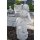 2 x Gartenfiguren Set Steinfigur Pflanzschale Pflanzk&uuml;bel Dekofigur Gartenfigur