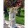 Gartenfigur Steinfigur Pflanzschale Pflanzkübel Steinkübel Terrassenmöbel H:93cm