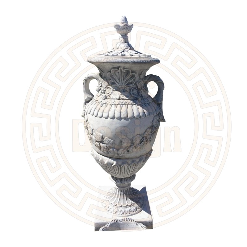 Pflanzschale Übertopf Amphore Steinschale Sandstein Pflanzkübel Vase  482818 