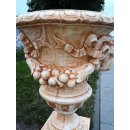 Griechische Pflanzschale Blumentopf Pflanzk&uuml;bel Terracotta Amphorenvase H: 104 cm
