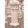 Antikes Wohndesign Spar-Set 2 x Steinsäule Sockelsäule Blumensäule Blumenständer Gartensäule Figurensockel 140KG Höhe: 82cm