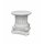 Antikes Wohndesign Spar-Set 2 x Steinsäule Sockelsäule Griechische Blumensäule Gartensäule Figurenständer 130KG Höhe: 40cm