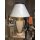Antike Barock Tischlampe Nachttischlampe Kamin Lampe Bürolampe Beige Gold H:74cm
