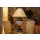 Tischlampe  Schreibtischlampe Vasenlampe M&auml;andermuster Versa Serie Steinm&ouml;bel
