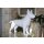 Bullterrier XXL Bull Terrier Pit-Bull Dogge Rassehund Bully Lack Tierfiguren  Lack-Weiß