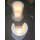 Ovaler Couchtisch Wohnzimmertisch Glastisch beleuchtet S&auml;ulentisch 120cmx60cm