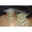 Antiker Couchtisch Marmortisch Steintisch Versa Serie Wohnzimmertisch Glastisch-