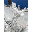 Griechische Font&auml;nenfigur Gartenfigur Skulptur Teichfont&auml;ne Tierfigug Fischfigur
