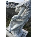 Griechische Gartenfigur Frauenskulptur Steinfigur Blumenfrau Teichfigur 320KG