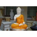 Sitzender Thai Buddha Figur Feng Shui Lotus Asien Orientalische Buddhismus