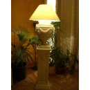 Antike Tischlampe Pokallampe Nachtisch Kamin Lampe Wohnzimmerlampe B&uuml;ro