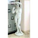 Nackte Frauenfigur Gartenfigur  Griechische Steinfigur Teichfigur Steinmöbel 